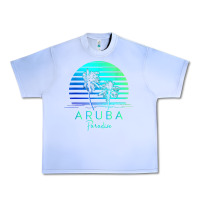 Grape Ice Vintage Aruba Beach Tropical Vibes Vacation Souvenir Gift Urban Heavy Tee - longCreatives