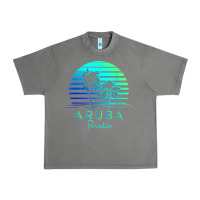 Tornado Vintage Aruba Beach Tropical Vibes Vacation Souvenir Gift Urban Heavy Tee - longCreatives
