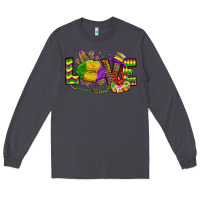 Smoke love lips mardi gras Long Sleeve Tee - OliviaCreatesArt
