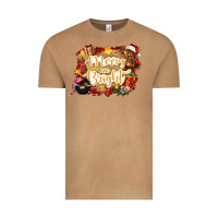 Vintage Camel merry and bright Vintage Tee - CowGirlArtShop
