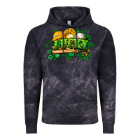 Cloud Black St. Patrick's Day Baseball Vintage Hoodie - HowdyJamesFarm