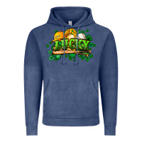 Vintage Denim St. Patrick's Day Baseball Vintage Hoodie - HowdyJamesFarm
