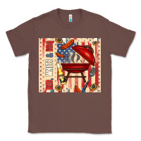 Chestnut red white and bbq usa flag Classic Tee - TumblerDesignByShophia