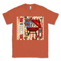 Copper red white and bbq usa flag Classic Tee - TumblerDesignByShophia