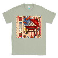 Matcha red white and bbq usa flag Classic Tee - TumblerDesignByShophia