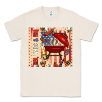 Natural red white and bbq usa flag Classic Tee - TumblerDesignByShophia