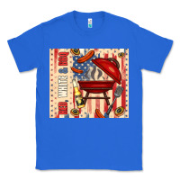 True Royal red white and bbq usa flag Classic Tee - TumblerDesignByShophia