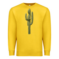 Lemon cactus Premium Sweatshirt - BarkalooDesign