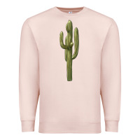 Pale Pink cactus Premium Sweatshirt - BarkalooDesign