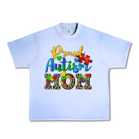 Grape Ice proud autism mom Urban Heavy Tee - CowGirlArtShop
