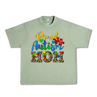 Oil Green proud autism mom Urban Heavy Tee - CowGirlArtShop