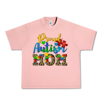 Salmon proud autism mom Urban Heavy Tee - CowGirlArtShop