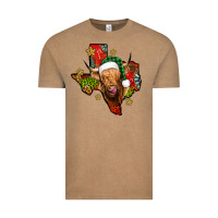 Vintage Coffee christmas texas highland cow Vintage Tee - Jasminsmagicworld