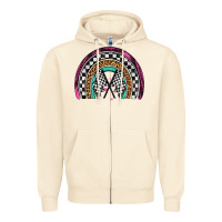 Sandshell race leopard rainbow Zipper Hoodie - Artiststas
