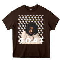 Chocolate Brown Retro Vintage J Cute Cole Gifts Women Heavy Core Tee - longCreatives