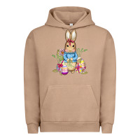 Pigment Burro easter bunny and eggs Urban Hoodie - AdoDesignShop