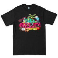 Black Nurse off duty Premium Tee - NancyCooperArtShop