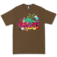 Cacao Nurse off duty Premium Tee - NancyCooperArtShop