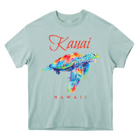 Arona kauai hawaii watercolor sea turtle souvenir Heavy Core Tee - longCreatives