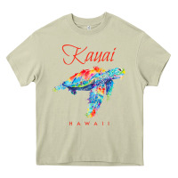 Mossy kauai hawaii watercolor sea turtle souvenir Heavy Core Tee - longCreatives
