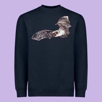 Mexican Free Tailed Bat Heavyweight Sweatshirt Designed By Lillyallendesigns