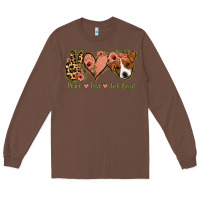 Chestnut Peace Love Jack Russel Long Sleeve Tee - Jasminsmagicworld