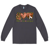 Smoke Peace Love Jack Russel Long Sleeve Tee - Jasminsmagicworld