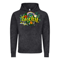 Lucky Gnomes Truck St. Patrick's Vintage Hoodie | Teevron