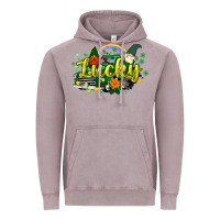 Vintage Zinc lucky gnomes truck St. Patrick's Vintage Hoodie - HowdyJamesFarm