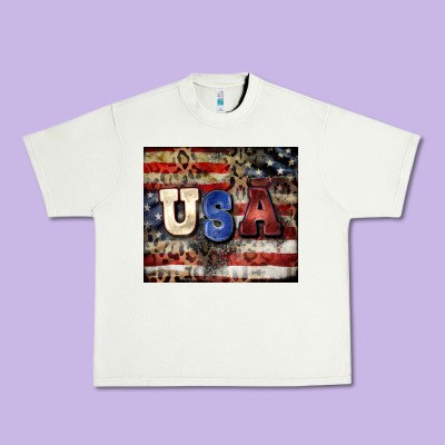 Usa Urban Heavy Tee Designed By Cowgirlartshop