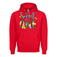 Red sweet one banana Zipper Hoodie - Artiststas