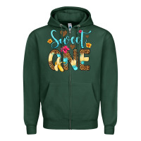 Sports Green sweet one banana Zipper Hoodie - Artiststas