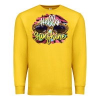 Lemon hello sunshine Premium Sweatshirt - BarkalooDesign