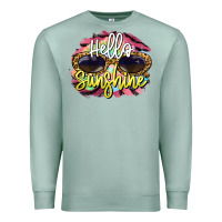 Seafoam hello sunshine Premium Sweatshirt - BarkalooDesign
