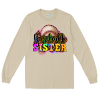Mushroom baseball sister Long Sleeve Tee - OliviaCreatesArt