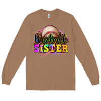 Toasted Coconut baseball sister Long Sleeve Tee - OliviaCreatesArt