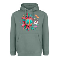 Sage western registered nurse  medical instruments Heavyweight Hoodie - BarkalooDesign