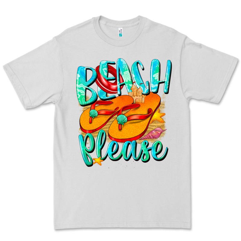 Beach Please Premium Tee by NancyCooperArtShop | Teevron