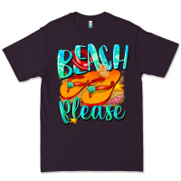 Plum Beach please Premium Tee - NancyCooperArtShop