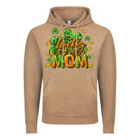 Vintage Coffee Lucky Mom  St. Patrick's Day Vintage Hoodie - CowGirlArtShop