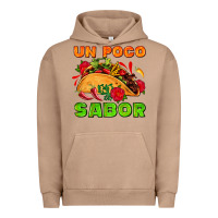 Pigment Burro un poco sabor with taco and pepper Urban Hoodie - AdoDesignShop