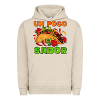 Pigment French Oak un poco sabor with taco and pepper Urban Hoodie - AdoDesignShop