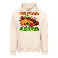 Un Poco Sabor With Taco And Pepper Urban Hoodie | Teevron