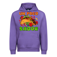 Tulip un poco sabor with taco and pepper Urban Hoodie - AdoDesignShop