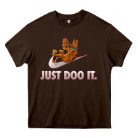 Chocolate Brown just doo it - Scooby Dog shanwech Halloween Heavy Core Tee - longCreatives