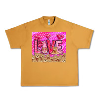 Peanut Butter Love gnome with bear tumbler Valentine's Day Urban Heavy Tee - HowdyJamesFarm