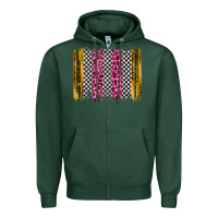 Sports Green race leopard brush stroke Zipper Hoodie - Artiststas