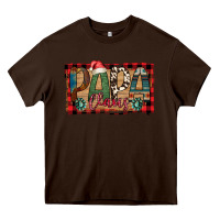 Chocolate Brown Papa Claus Heavy Core Tee - Bettercallsaul