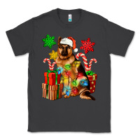 Smoke christmas german shepherd Classic Tee - Artiststas