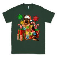 Sports Green christmas german shepherd Classic Tee - Artiststas